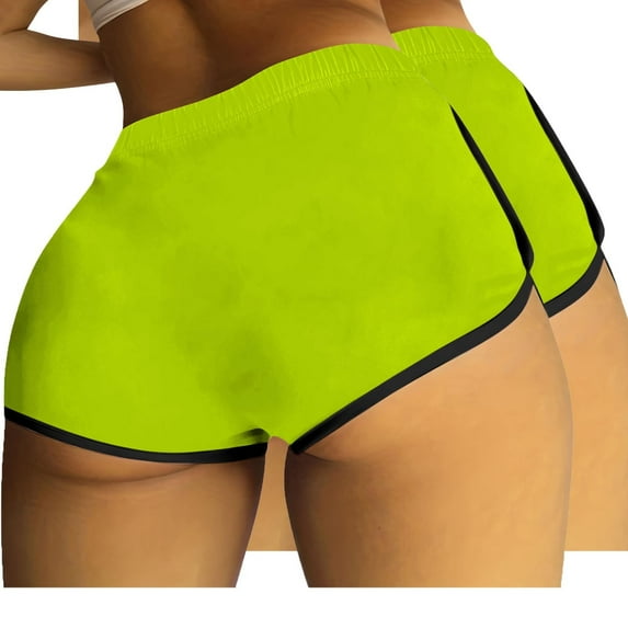 WCMZJ 2Pack Shorts for Women Femboy Shorts Mini Shorts for Women Micro Shorts Booty Shorts Sexy Micro Mini Shorts Hot Pants