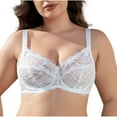 thumbnail image 1 of WCMZJ Minimizer Bra for Women Plus Size Bra with Underwire Woman's Full Coverage Lace Bra Unlined Non Padded Bra, 1 of 5
