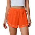 thumbnail image 1 of WCMZJ Pajama Shorts Women Soft Sleep Shorts Casual Lounge Shorts Cute High Waist Pajama Bottom Comfy Split Side Pj Bottom Orange XL, 1 of 6