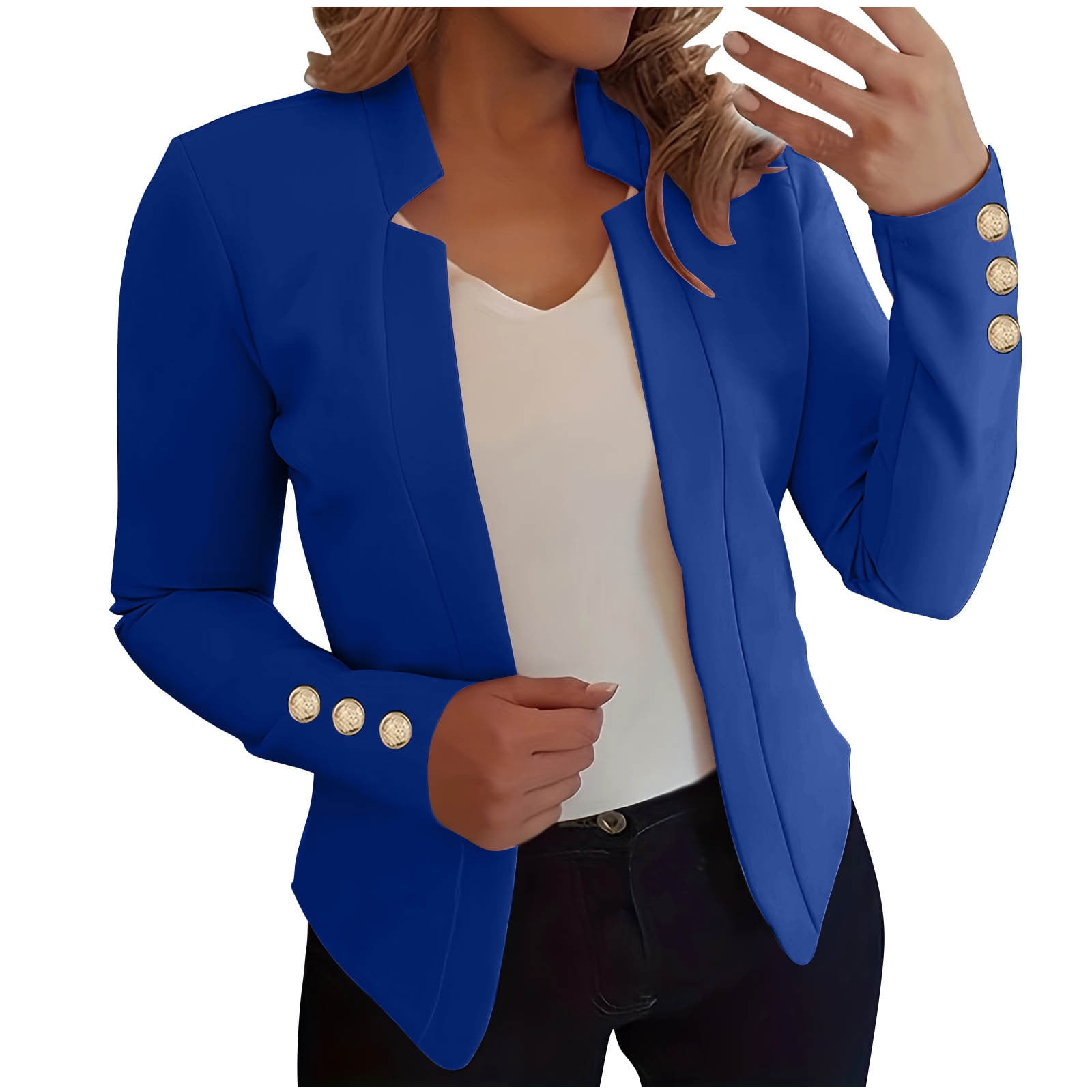 Avenue Women's Plus Size Beech Denim Jacket at Women's Coats Shop