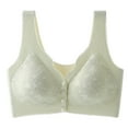 thumbnail image 1 of WCMZJ Push Up Bras for Women 2025 Trendy Front Closure Bralettes Daily Bra No Underwire Plus Size Front Button Underwear, 1 of 3