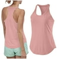 thumbnail image 1 of WCMZJ Womens Racerback Workout Tank Tops Scoop Neck Loose fit Sleeveless Tops Athletic Gym Shirts for Women Pink M, 1 of 7