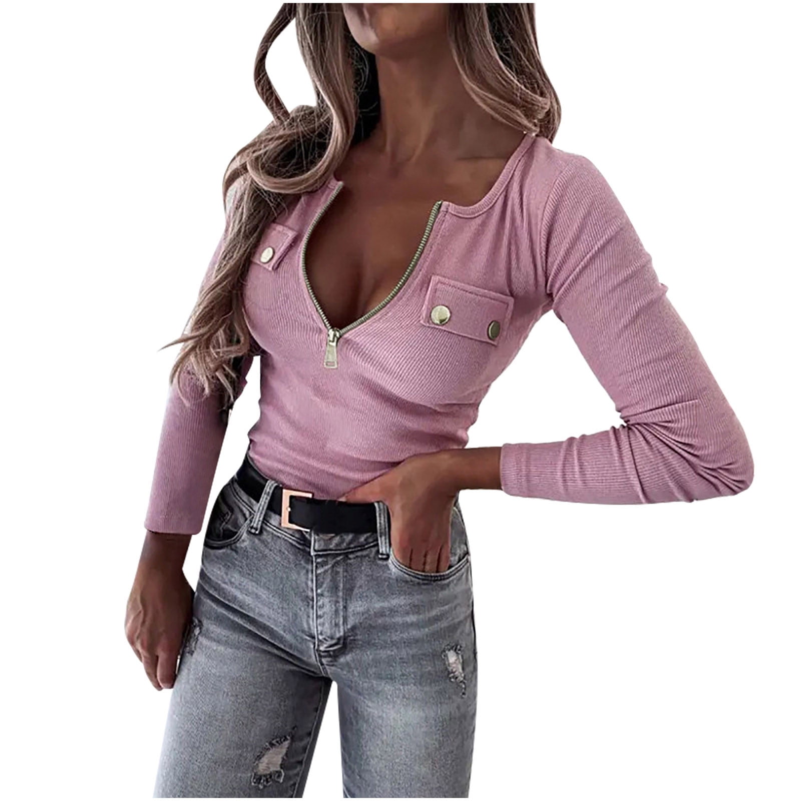 一点のみv neck shirt detail long cuffs sweat v neck shirt detail long cuffs sweat（スウェット