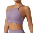 thumbnail image 1 of WCMZJ Y Back Sports Bra for Women Low Impact Racerback Workout Bras Sexy Spaghetti Thin Straps Yoga Bras with Removable Pads, 1 of 4