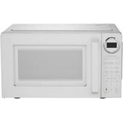 WCS 900W Countertop Microwave White,0.9 cubic foot,LED display,10 power levels,6 cooking menus