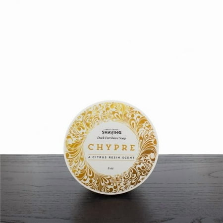West Coast Shaving SS-WCS-022 5 oz WCS Duck Fat Shaving Soap, Chypre