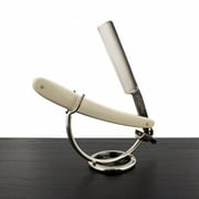 WCS Ivory Straight Razor, 5/8 Carbon Steel