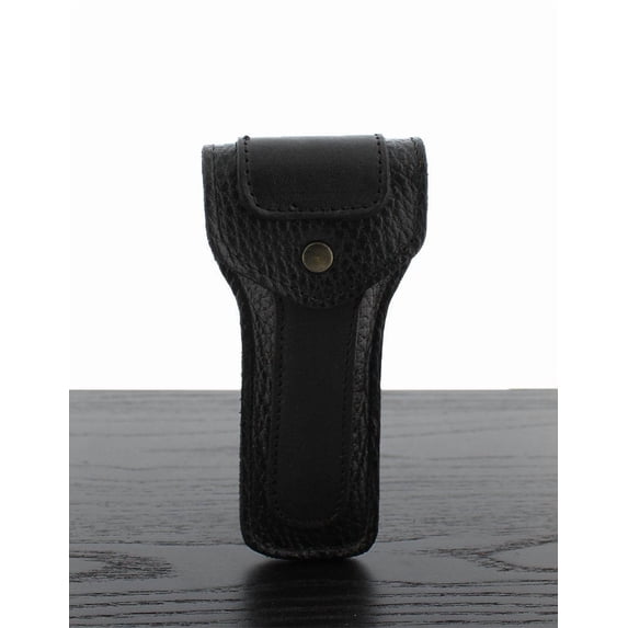WCS Leather Safety Razor Case - Black