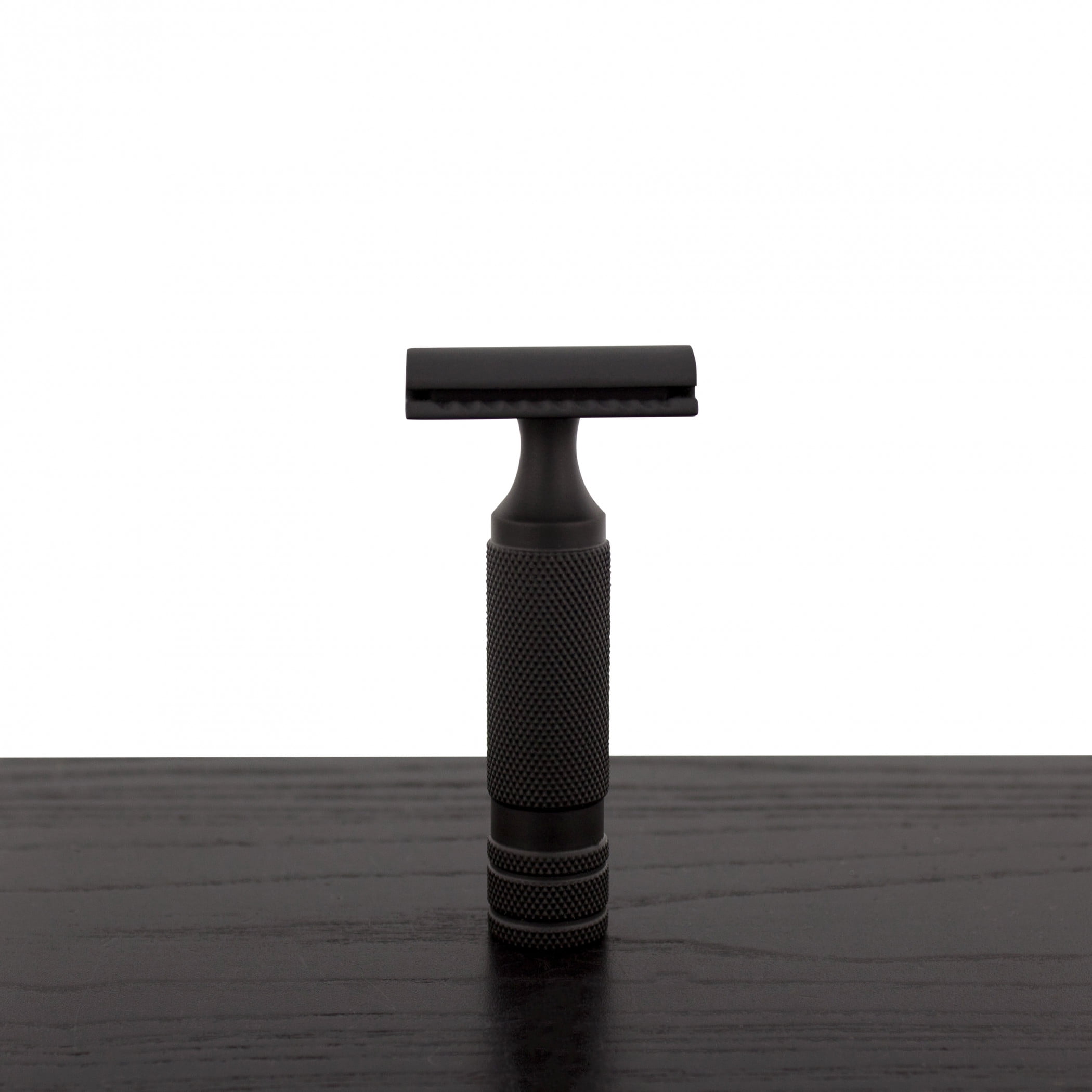 WCS Midnight Collection Razor 110B, Black Stainless Steel-Open Comb