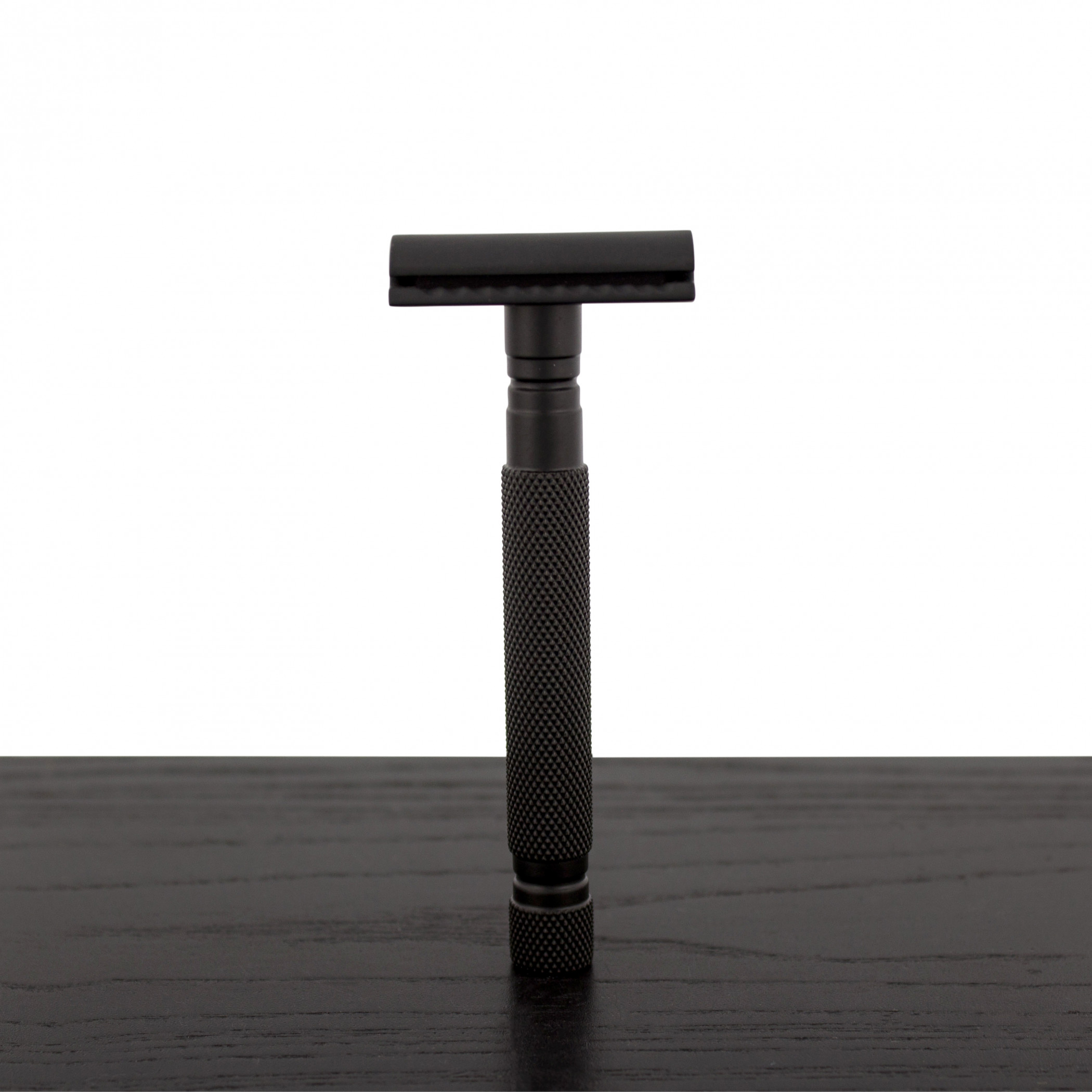 WCS Midnight Collection Razor 78B, Black Stainless Steel Closed Comb-Closed Comb