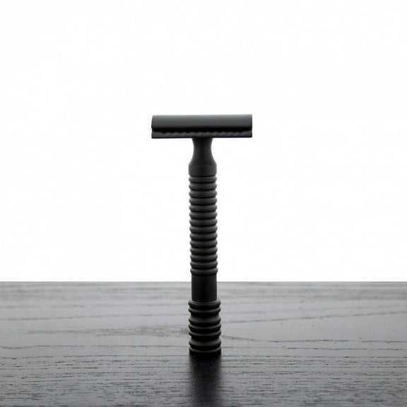 WCS Midnight Collection Razor 79B, Black Stainless Steel-WCS Exclusive Closed Comb (Lithe)