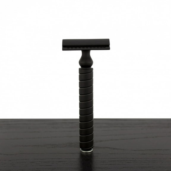 WCS Midnight Collection Razor 88B, Black Stainless Steel-Open Comb