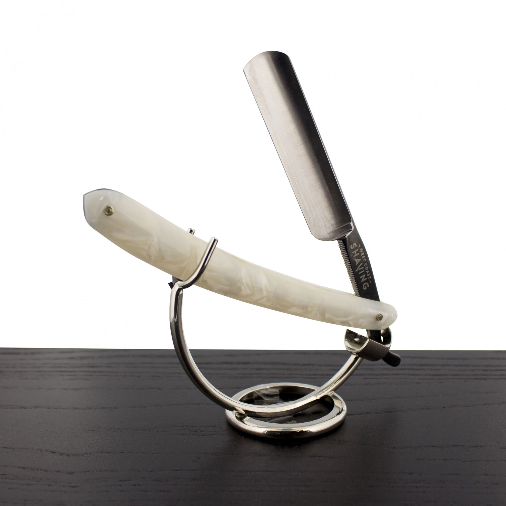 WCS Mother Of Pearl Straight Razor, 5/8 Carbon Steel - Walmart.com