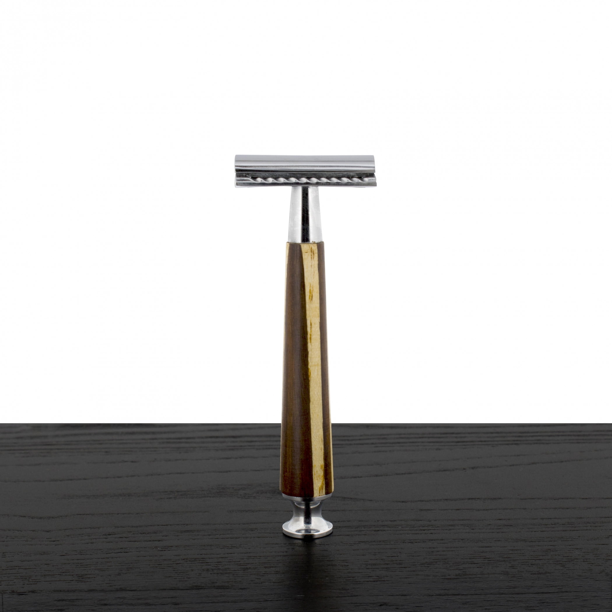 WCS Natural Collection Razor 37WS, Rosewood  and  White Ash-WCS Exclusive Open Comb (Toothsome)