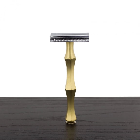 WCS Vintage Collection Razor 47BR, Brass-Closed Comb