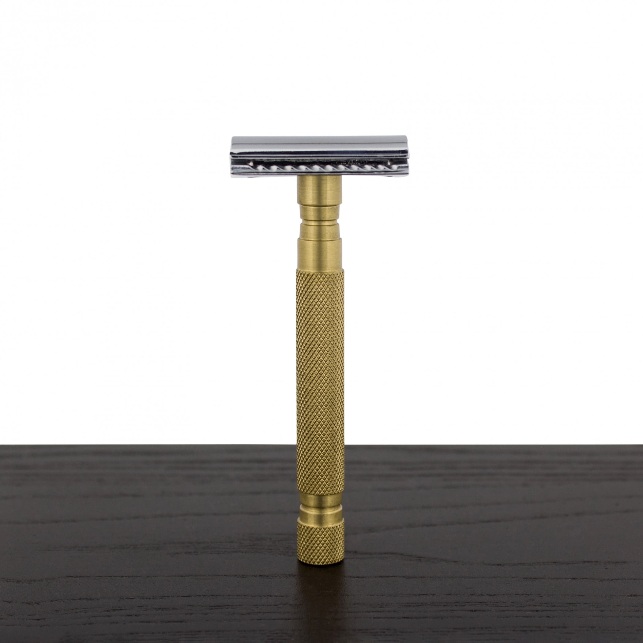WCS Vintage Collection Razor 78BR, Brass-Closed Comb