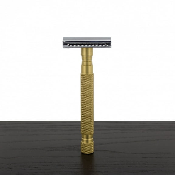 WCS Vintage Collection Razor 78BR, Brass-Closed Comb