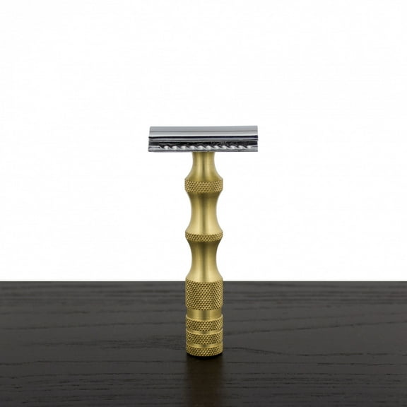 WCS Vintage Collection Razor 84BR, Brass-Open Comb