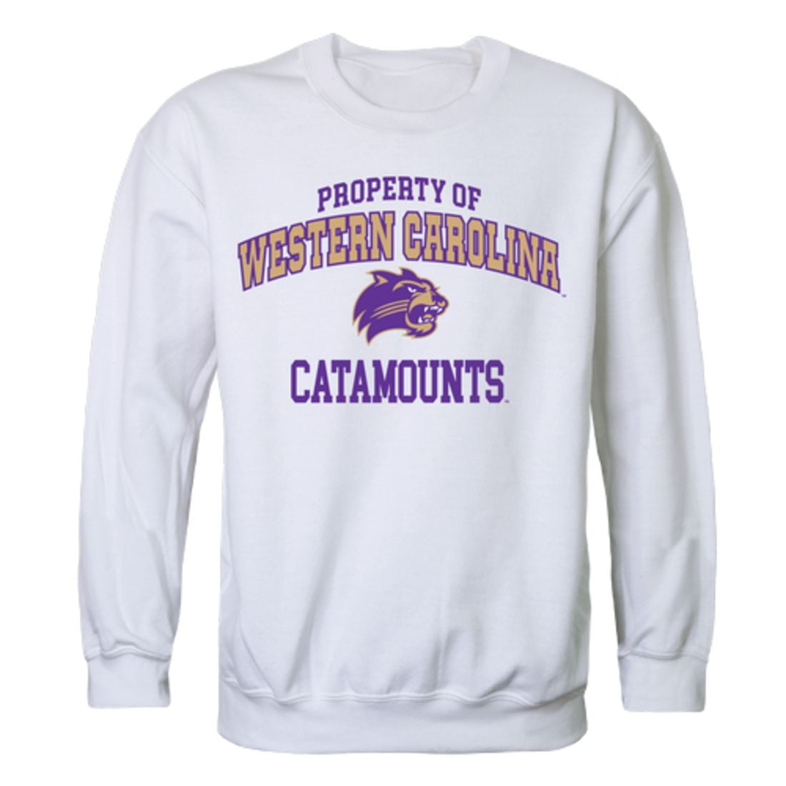 WCU Western Carolina University Catamounts Property Crewneck Pullover