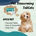 WCUCV Cat Dewormer, Cat Dewormer 6 Tablets/box6 Capsules Pet Deworming