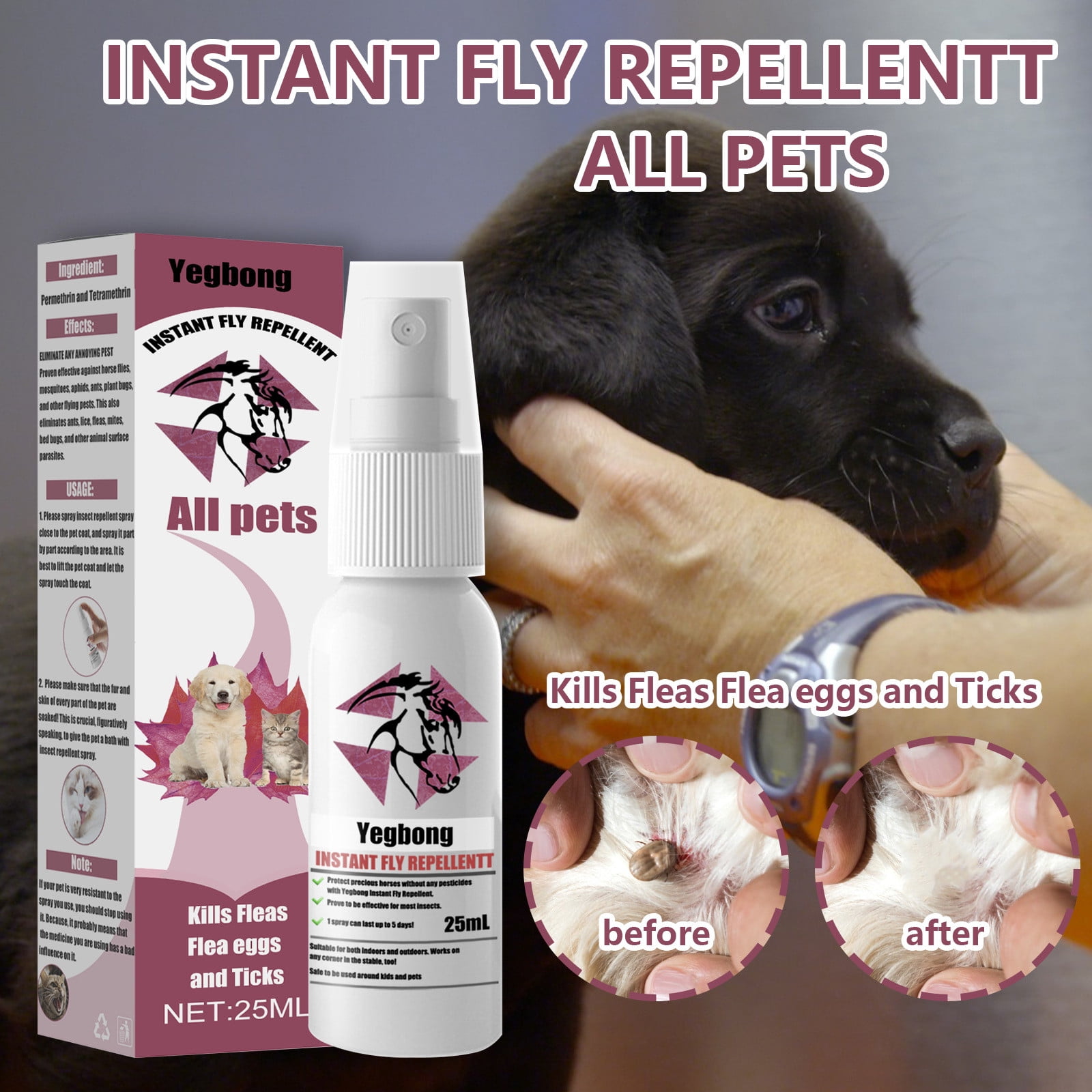 WCUCV Cat Tapeworm Dewormer, Cats & Dogs Tapeworm Dewormer 6 Tablets/box,internal 1 Box Pet