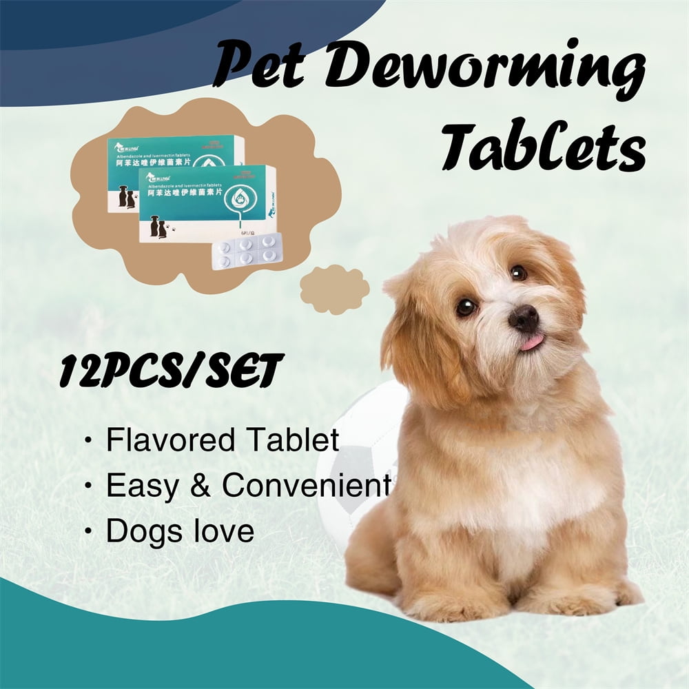 WCUCV Dewormer for Kittens, Dewormer Oral Treatment for Cats Dogs