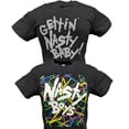 thumbnail image 1 of WCW The Nasty Boyz Gettin Nasty Baby Mens Black T-shirt, 1 of 6