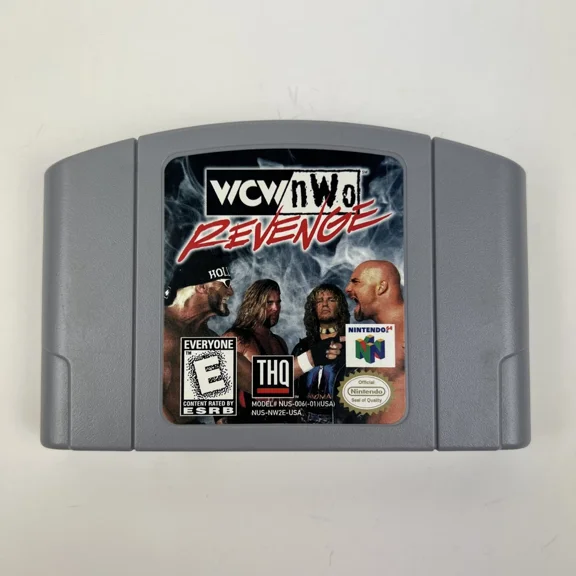 WCW VS NWO Revenge Nintendo 64 N64 Cassette Wrestling