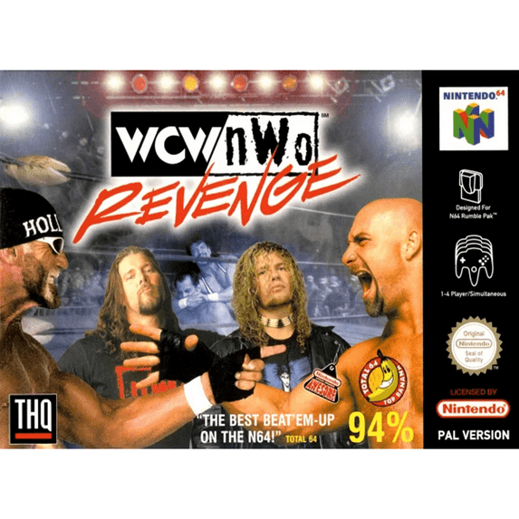WCW/nWo Revenge N64 Game,US Version