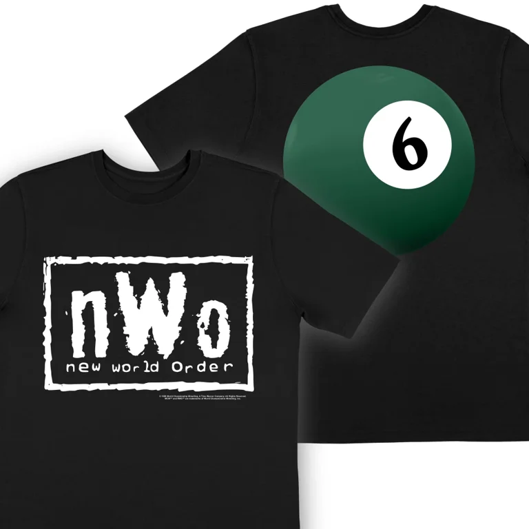 nWo チャンピオンベルト WCW WWE プロレス　Tシャツ New! WWE Legends nWo big gold belt T-shirt Men's Large L