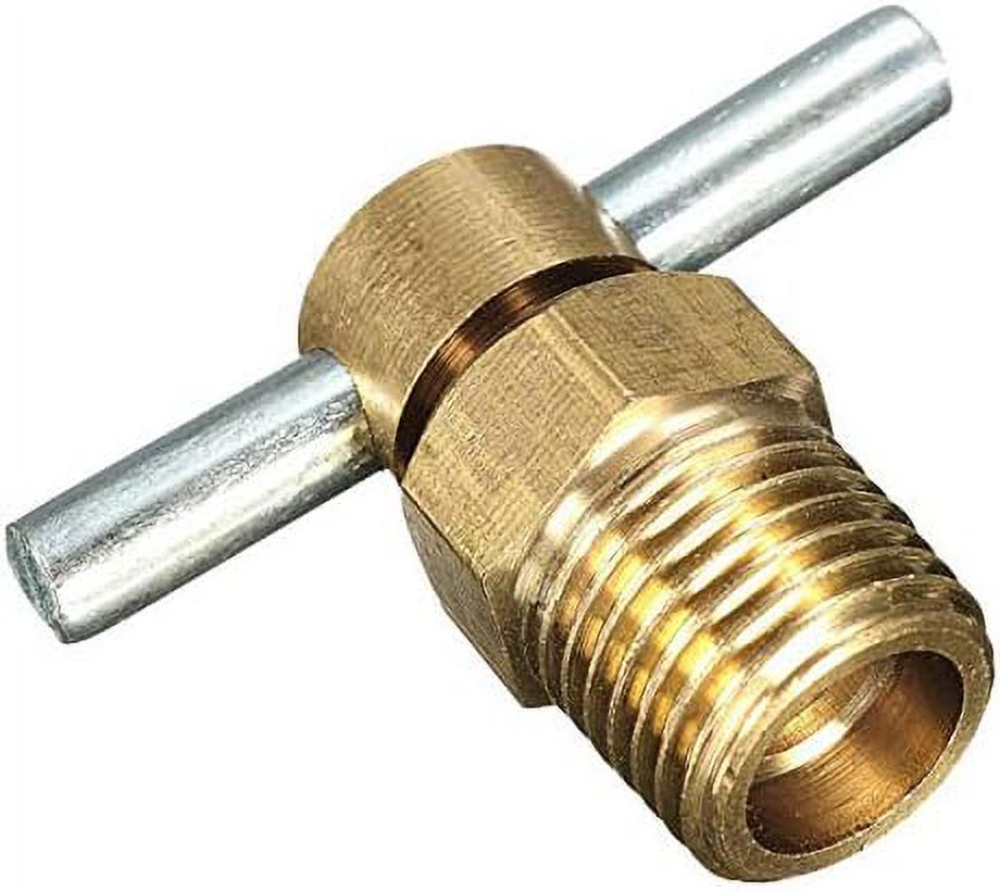 Compressor Drain Plug WCX 1/4 Inch NPT Brass Drain Valve for Air Compressor Tank Replacement ...