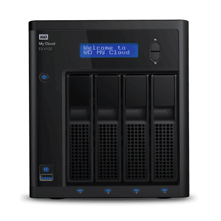 WD - My Cloud Expert 4-Bay External Network Storage (NAS) - Black