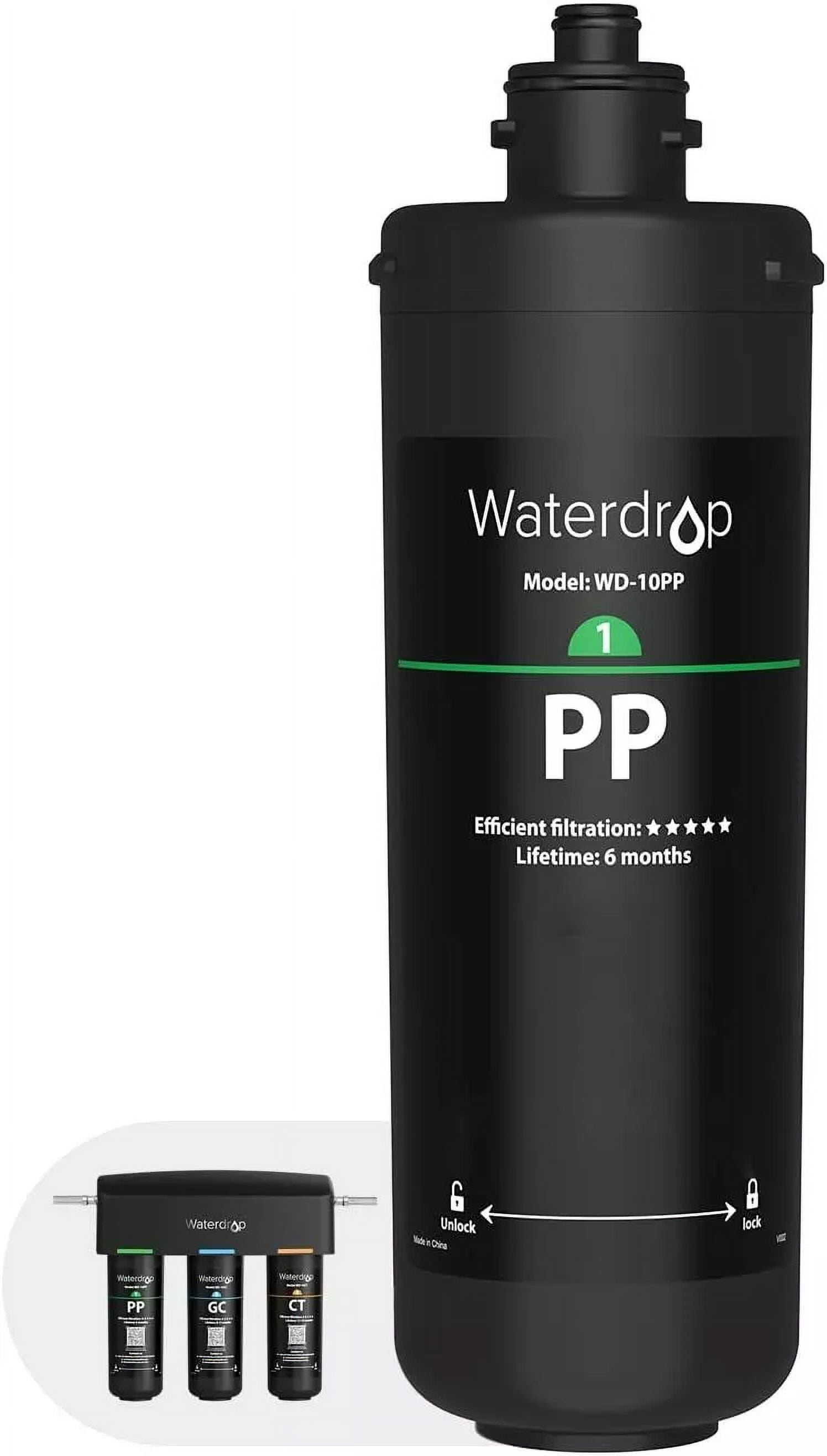 WD-10PP Under Sink Water Filter, Replacement TSA & TSB 3-Stage Under S