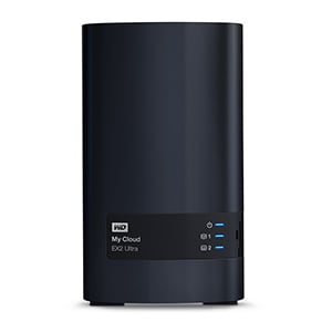 WD 12TB My Cloud EX2 Ultra NAS - Network Attached Storage - Dual-Core Processor (WDBVBZ0120JCH-NESN)
