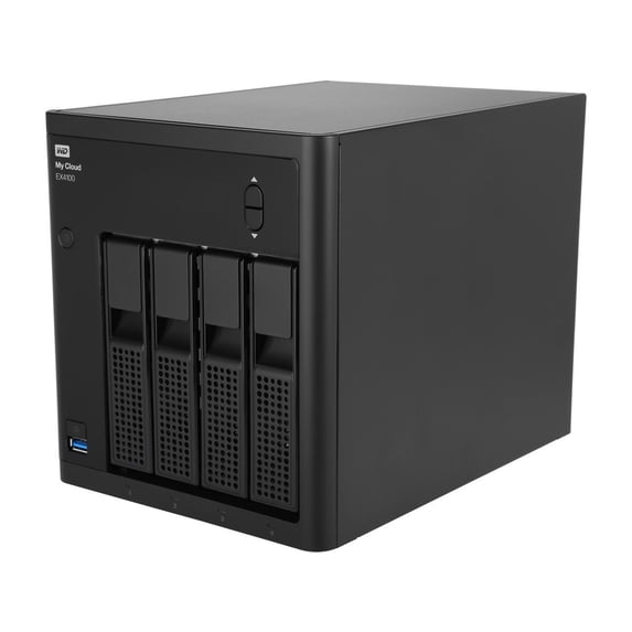 WD 16TB My Cloud EX4100 Expert Series for Mac/PC & iOS/Android - NAS (WDBWZE0160KBK-NESN)