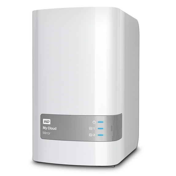 WD 16TB My Cloud Mirror (Gen 2) + 2-bay Personal Cloud Storage - NAS Network Attached Storage WDBWVZ0160JWT-NESN