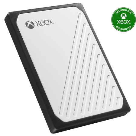 WD - Game Drive for Xbox 1TB External USB 3.0 Portable SSD - White With Black Trim