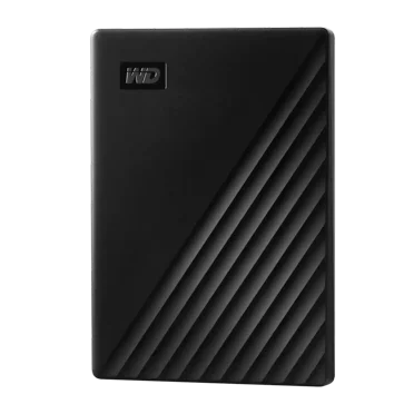 WD 1TB My Passport, Portable External Hard Drive, Black - WDBYVG0010BBK-WEWM
