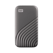 Western Digital® My Passport™ Portable External Solid State Drive, 1TB, Gray