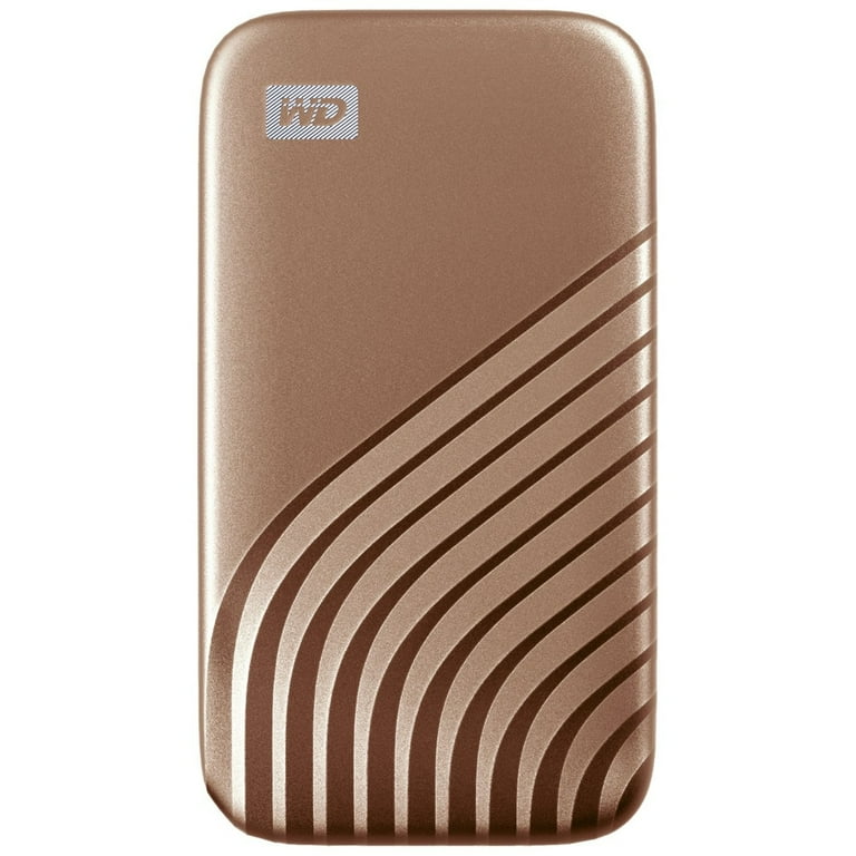 MY PASSPORT External Solid State Drive, 1 TB, USB 3.2, Gold MY PASSPORT External Solid State Drive, 1 TB, USB 3.2, Gold