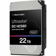 thumbnail image 1 of WD Ultrastar DC HC580 WUH722422ALE6L4 22 TB Hard Drive, 3.5" Internal, SATA (SATA/600), Conventional Magnetic Recording (CMR) Method, 1 of 3