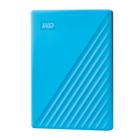 WD - My Passport 2TB External USB 3.0 Portable Hard Drive - Blue