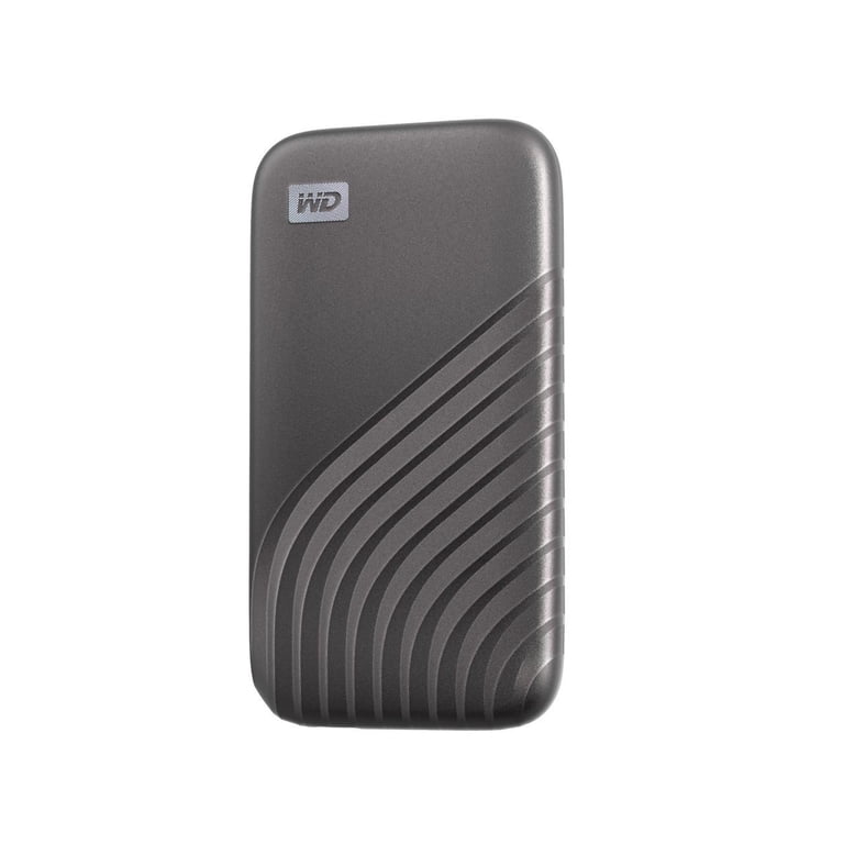 WD, External Solid State Drive, 2TB My Passport SSD, Gray