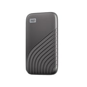 WD 2TB My Passport SSD External Portable Drive, Gray, Up to 1,050 MB/s - WDBAGF0020BGY-WESN