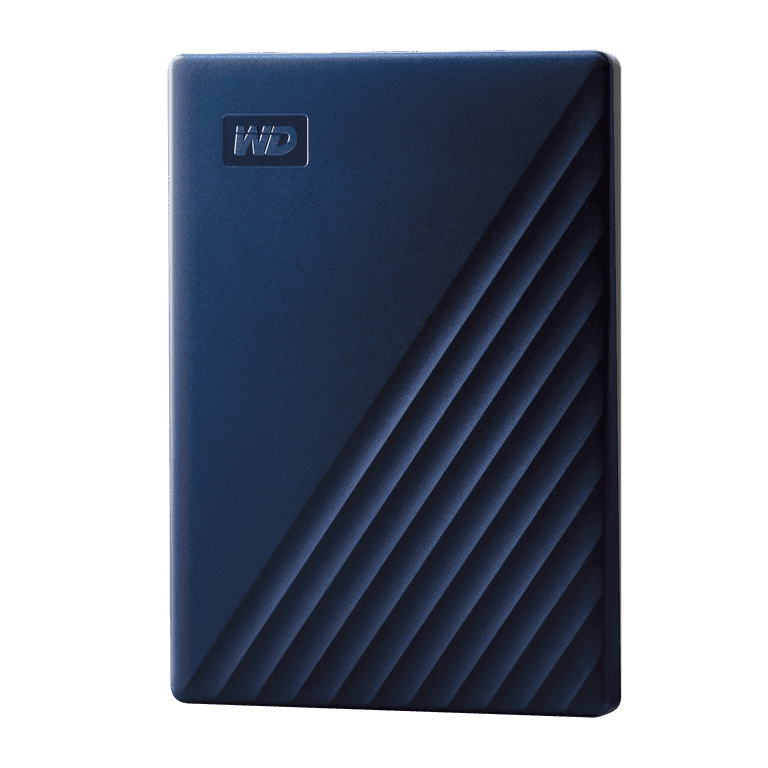 WD My Passport Essential 500GB Blue Portable Hard Drive Blue