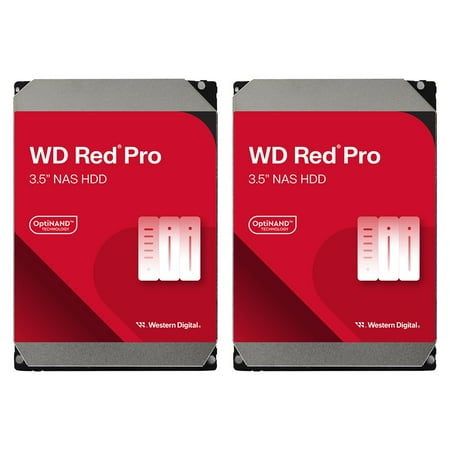 WD 2x WD 26TB WD Red Pro NAS HDD