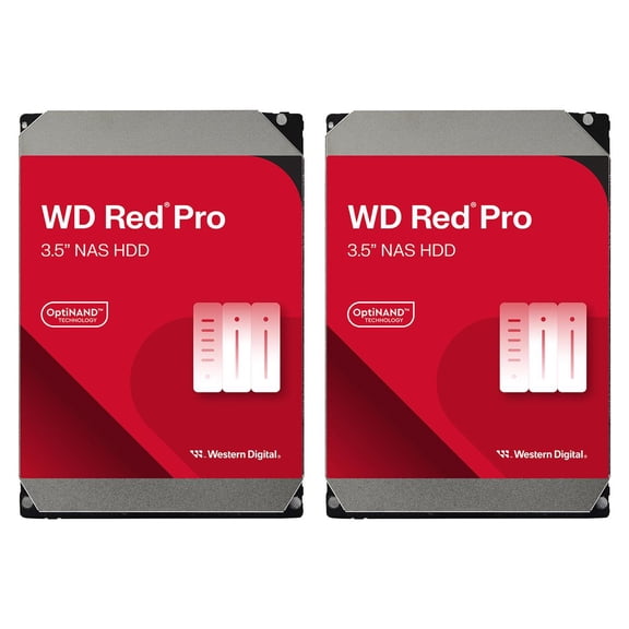 WD 2x WD 26TB WD Red Pro NAS HDD