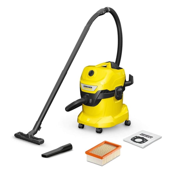 WD 4 Multi-Purpose 5.3 Gal. Wet/Dry Shop Vacuum Cleaner with Attachments-1100W-2025 Edition