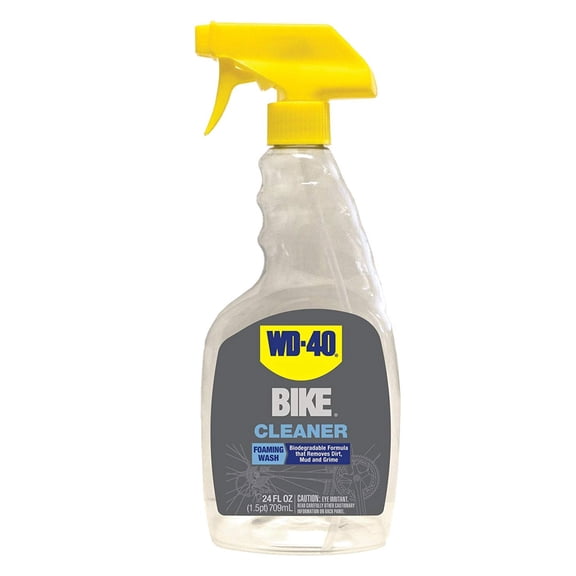 WD-40 BIKE 24 Ounce Bicycle All Purpose Biodegradable Foaming Spray Bike Wash
