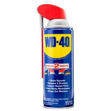 WD-40 Multi-Use Product Lubricant Spray with Smart Straw, 12 oz.